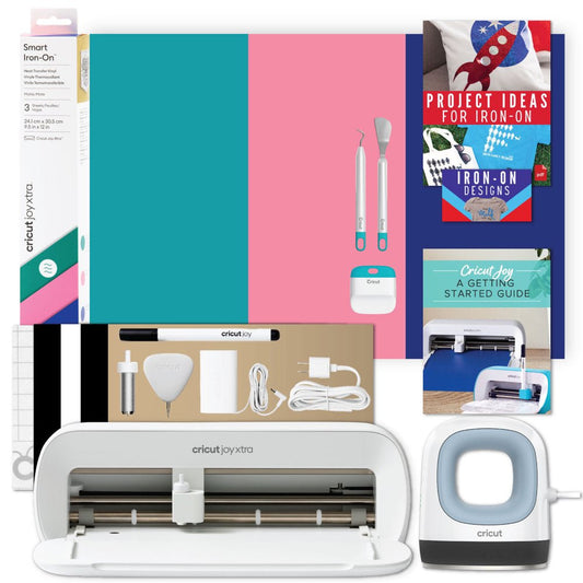 Joy Xtra and Easypress Mini with Iron-On Vinyl Sample Pack Bundle