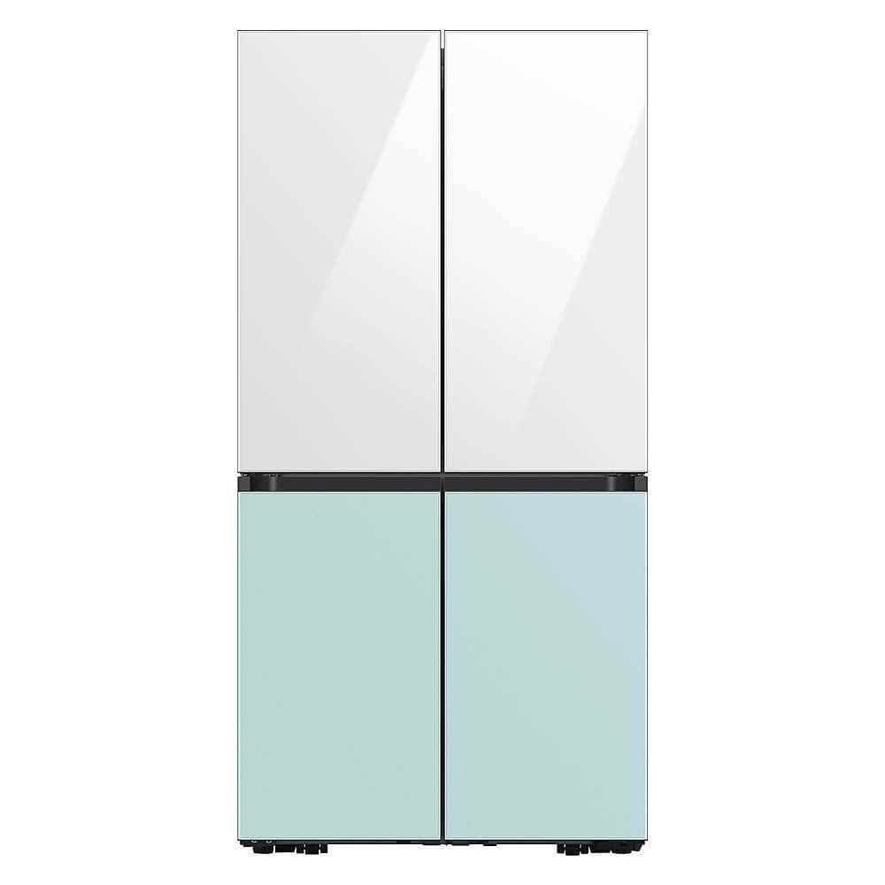 RAF18DUU12 Bespoke 4-Door Flex Refrigerator Panel - Top Panel - White Glass