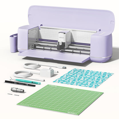 Loklik Cutting Machine 2 by HTVRONT - 5 in 1 Vinyl Cutter Machine with 5X Cutting Force, Cuts 100+ Materials, AI Painting, 13'' Smart Die Cutting Machine for All Crafts Cards 3D Arts Home Decor