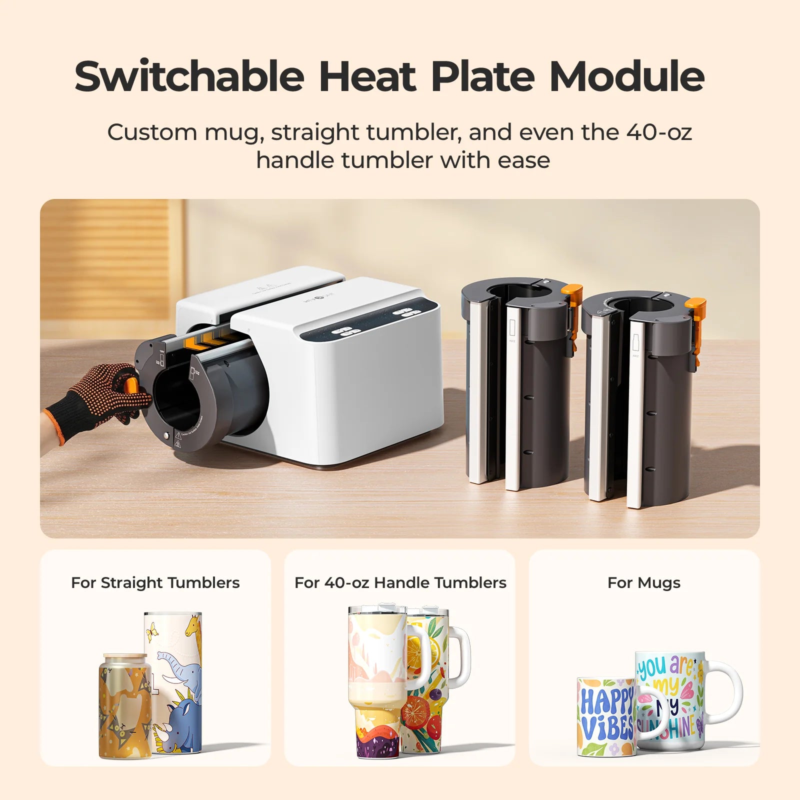 New！Htvront A200 Auto Tumbler Heat Press