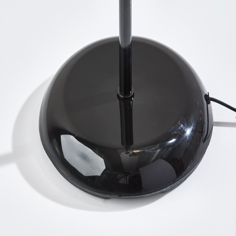 71" Floor Lamp, Black Plastic , Modern Styling for Young Adult Dorm or Adult Home Office.