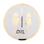 Toilet Door Sign Bathroom Sign Acrylic Pictogram Toilet Symbol Bathroom Door Signage Restroom Sign for Commercial Public Place Store Mall Style A