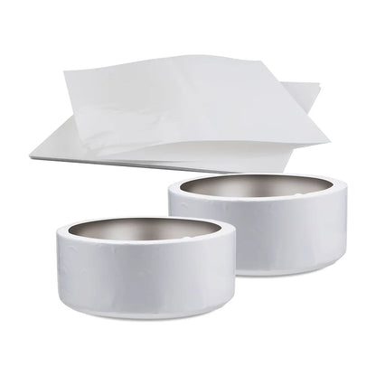 Shrink Wrap Film Sleeves for Sublimation Bowls 6" X 13" 50 PCS