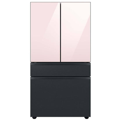 RAF18DU4P0 Bespoke 4-Door French Door Refrigerator Panel - Top Panel - Pink Glass