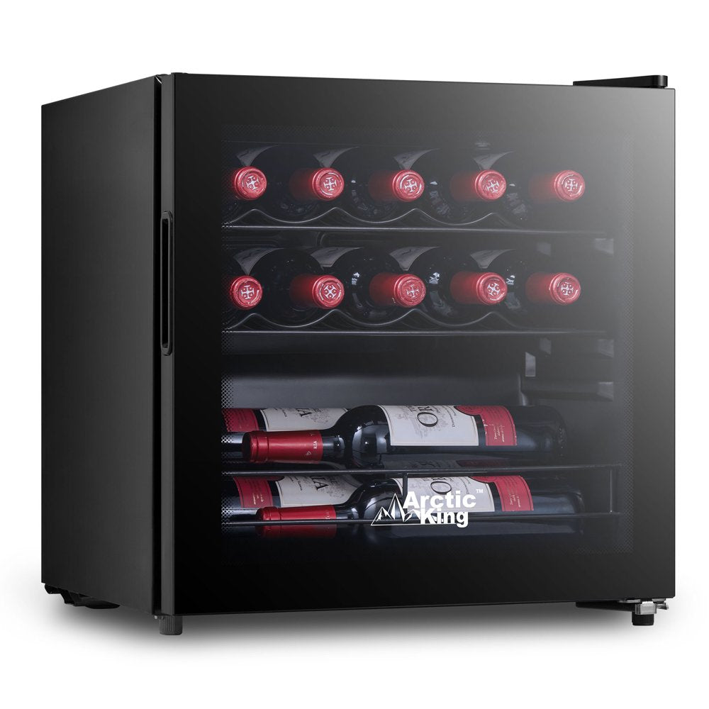 14-Bottle Wine Cooler, Full Glass Door, ARW14B0ABB