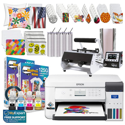 Surecolor F170 Sublimation Printer Press Bundle