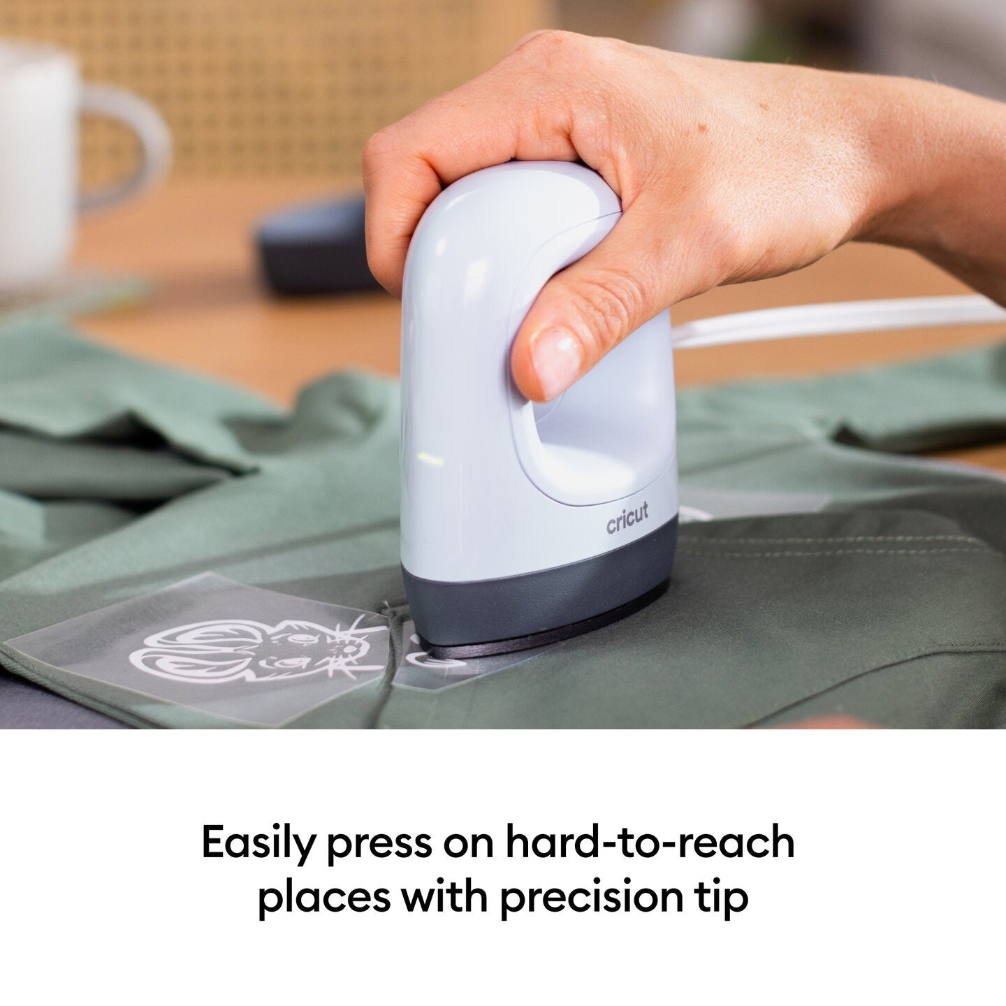 Cricut Easypress Mini LT, Blue + Everything Bundle, Easy-Use Handheld Heat Press