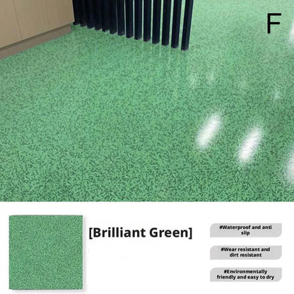 Epoxy Floor Paint for Concrete Basements and Garages with High-Gloss Marble Effect, Waterproof, Self-Leveling, Quick-Drying and Stain-Resistant