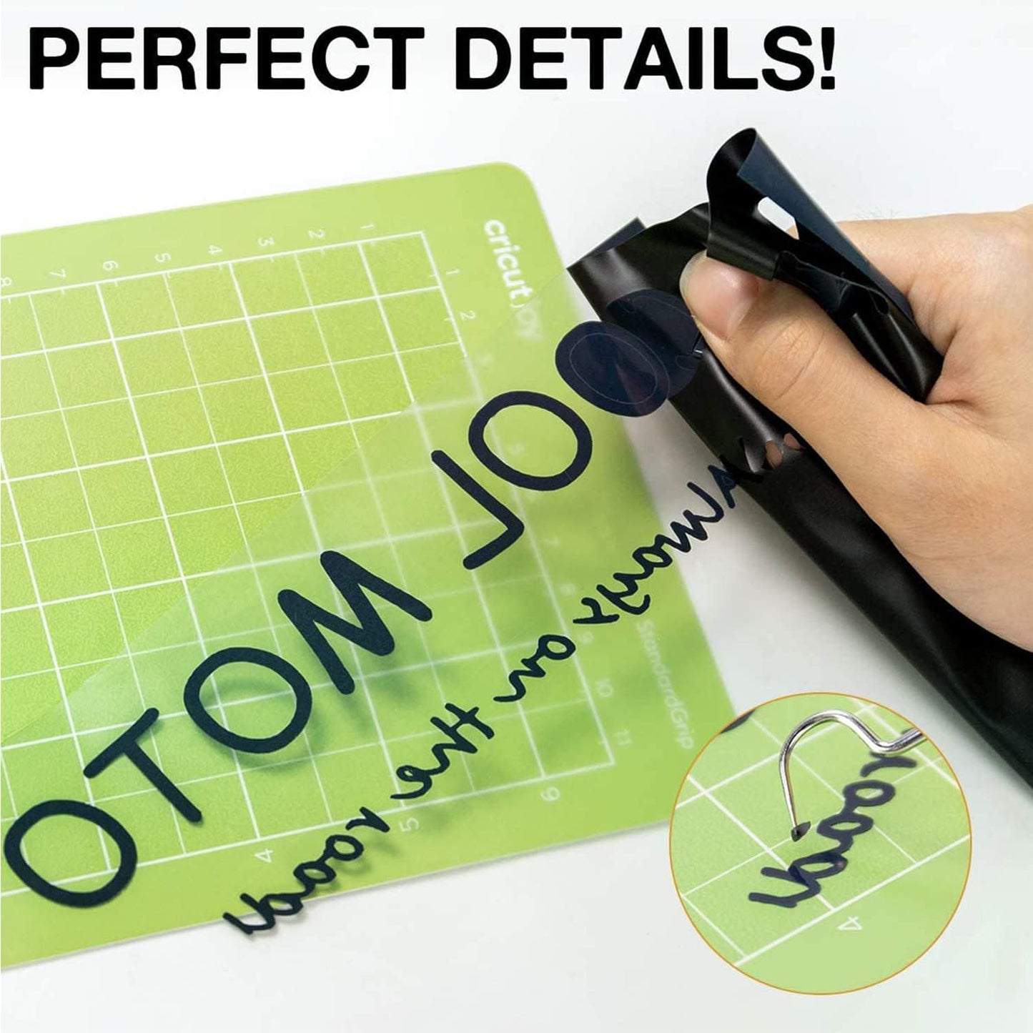 Rose Gold Textured Metallic Vinyl 6Ft & 8Ft Black Heat Transfer Vinyl