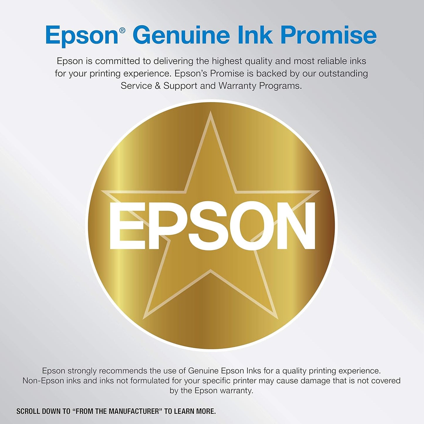 Epson Ecotank Pro ET-5800 Wireless Color All-In-One Supertank Printer with Scanner, Copier, Fax and Ethernet, White