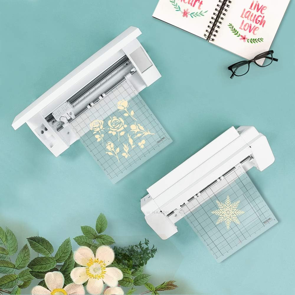 12X12 Standardgrip Cutting Mats for Silhouette Cameo 5/4/3/2/1(3 Pack),Gridded Adhesive Non-Slip Non-Slip Cutting Mat, Replacement Accessories Set Mats Vinyl Craft Sewing