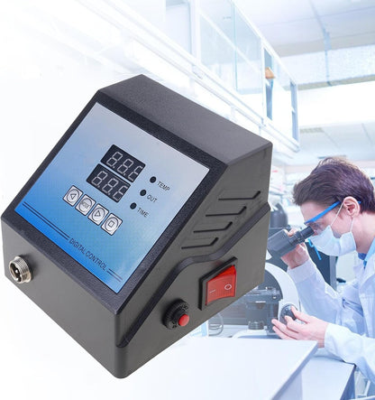 110V/220V Digital Control Box Press Machine Temperature Control Box Heat Transfer Printer Temp Controller 1300W High Accuracy Sensors