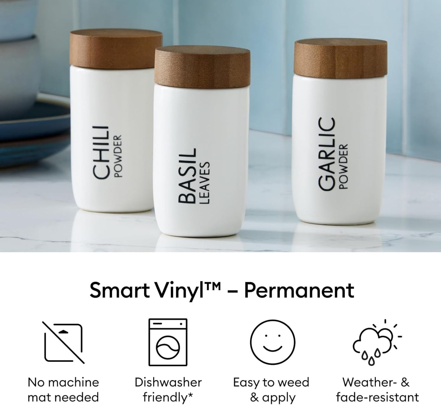 Cricut Smart Permanent Vinyl for Joy Xtra Machine, Black (9.5In X 6Ft Roll)