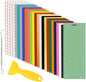 24PCS Accessories Bundle Compatible with Cricut Joy, Accessories and Supplies Include Iron on Vinyl, Adhesive Vinyl Sheets, Vinyl Transfer Tape, Cutting Mat and Weeding Tools for Starter Kit