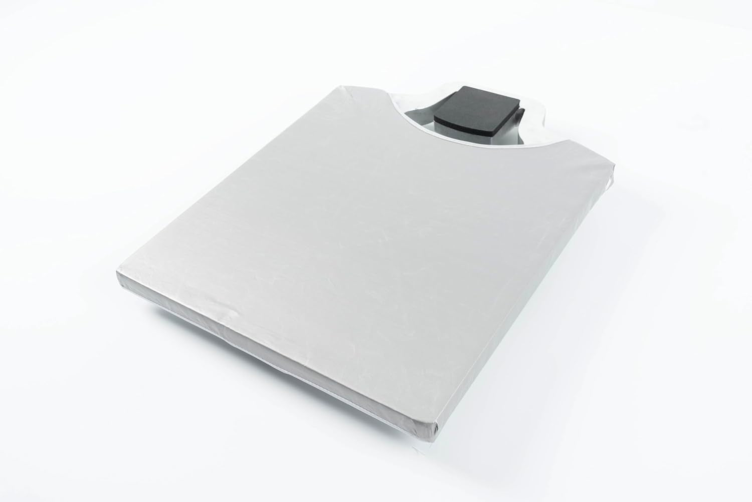 Stahls' Hotronix Quick Change Garment Platen Tag along HP Platen – Interchangeable Platen Is Designed to Quickly Heat Apply Shirt Fronts and Tagless Labels.