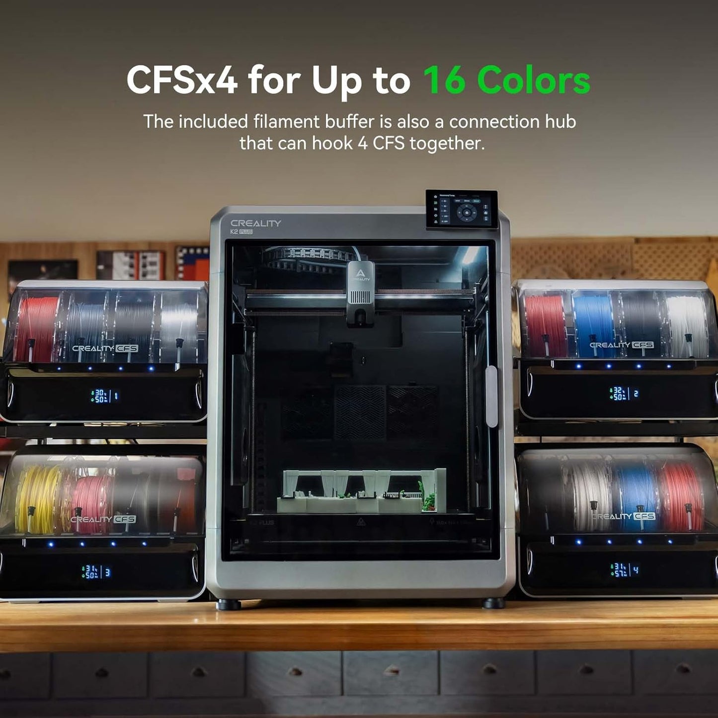 Creality K2 plus Combo 3D Printer Bundle with Creality CFS