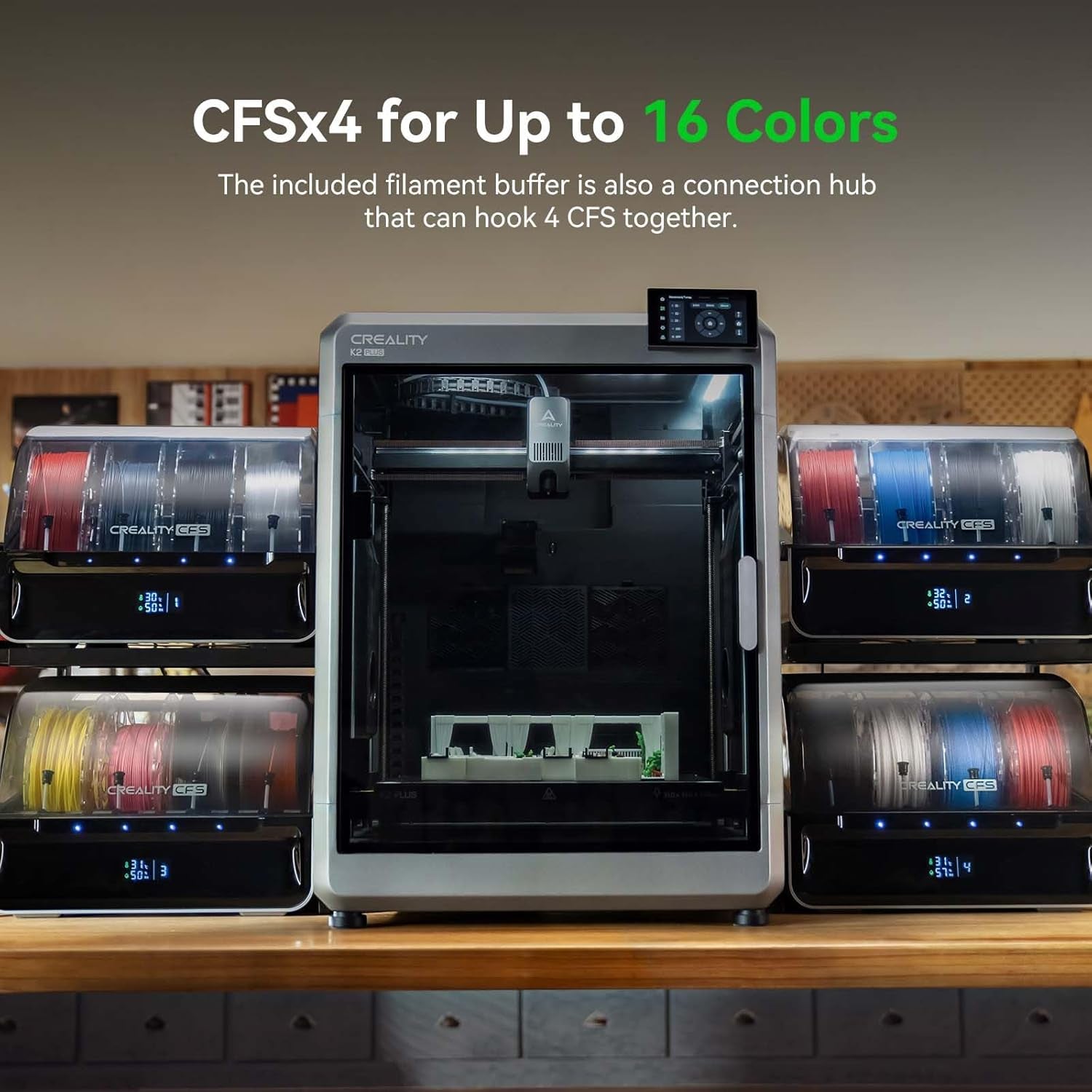Creality K2 plus Combo 3D Printer Bundle with Creality CFS