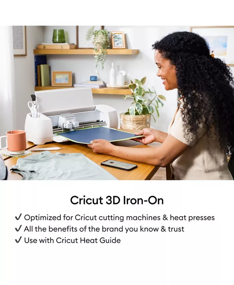 3D Iron-On, Bold Sampler 12 in X 12 in (5 Ct)