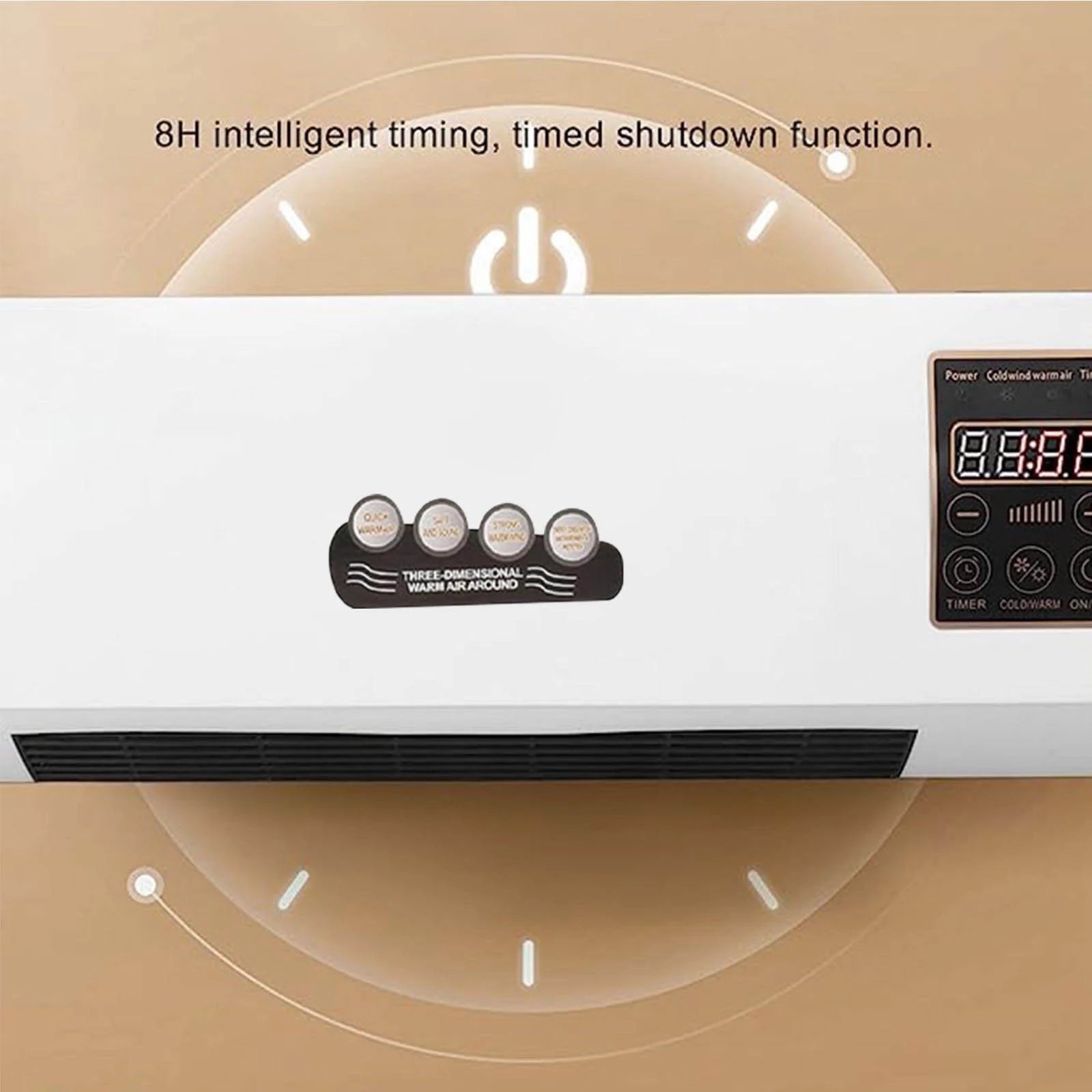 12000 BTU through the Wall Air Conditioner,115V,440 Sq. Ft. Ac Window Unit,Portable Mobile Conditioning Outdoor Camping Household-Cooled -One Machine without External Mini Small Conditioner
