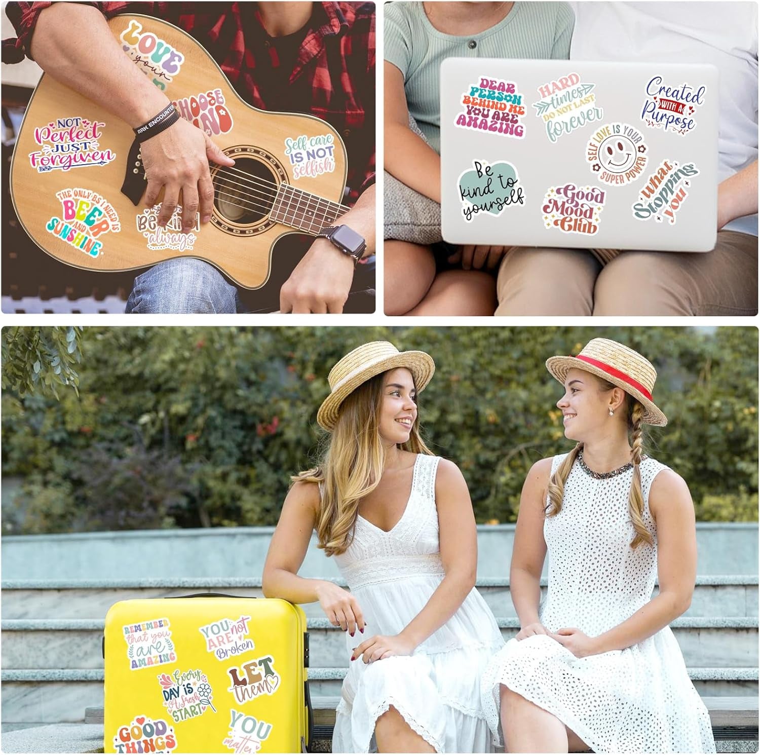 Printable Vinyl Sticker Paper for Inkjet Printer, Glossy Inkjet Printable Vinyl, 8.26" X 11.69" A4 56 Sheets/Pack Printing Paper for Craft Scrap-Booking, Stickers, Labels