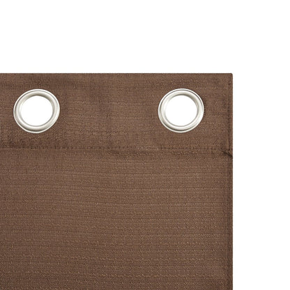 Kingswood 4 Piece Curtain Set, Chocolate, 27.5X63