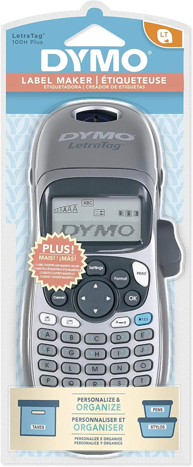 DYMO Letratag 100H plus Handheld Label Maker for Office or Home