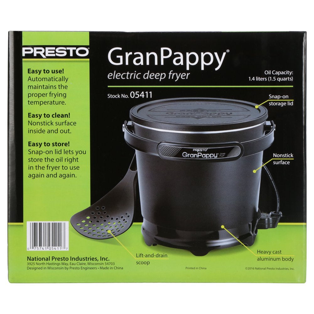 Gran Pappy® Electric Deep Fryer 05411