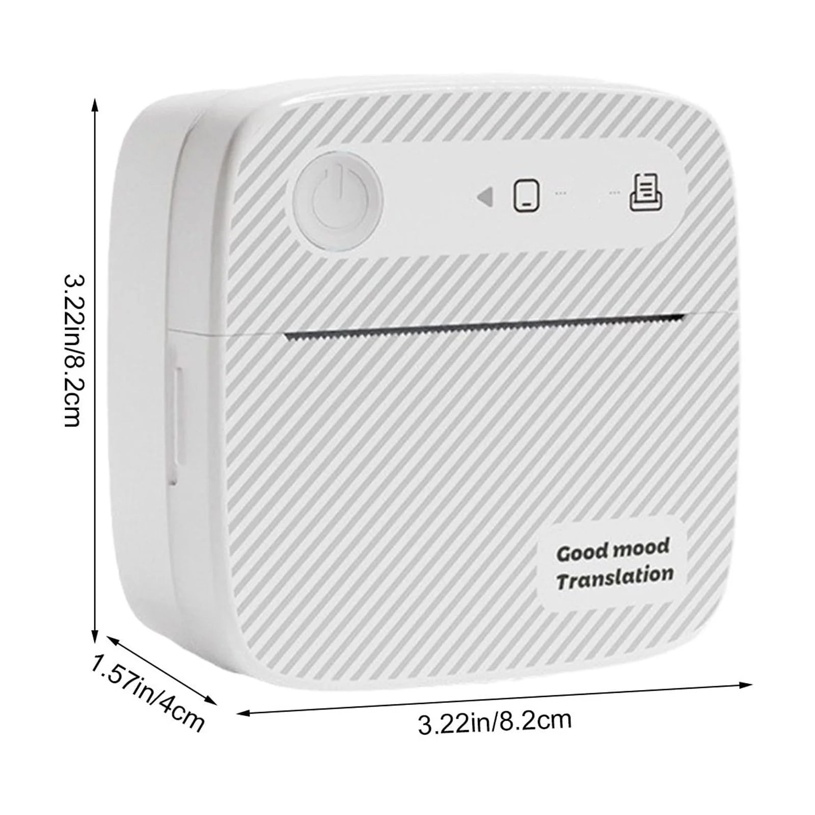 Label Printer, Bluetooth Shipping Label Printer, 4X6 Thermal Printer for Shipping Packages