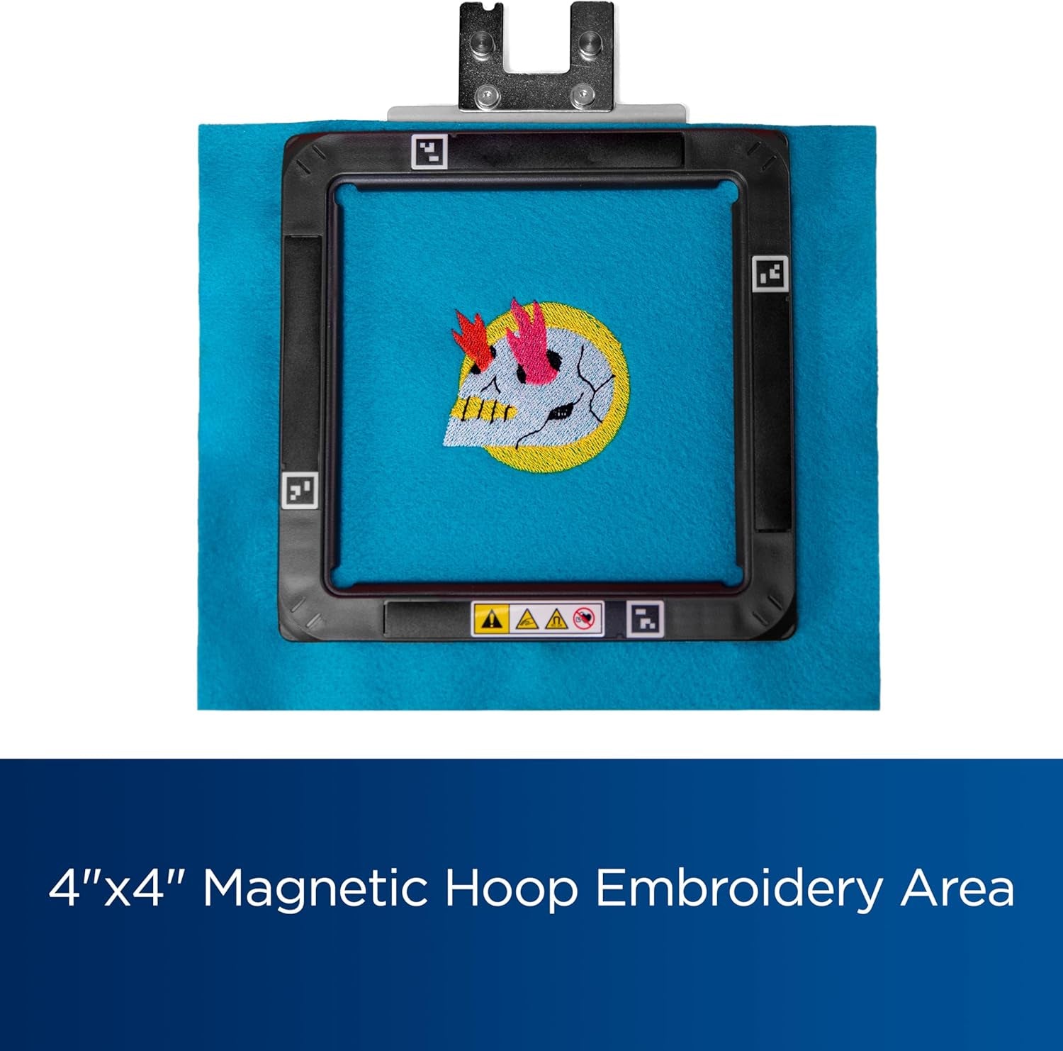 Brother Skitch Single-Needle Embroidery Machine Powered by the Required Artspira Mobile App, 4” X 4” Embroidery Area, Bluetooth Connected