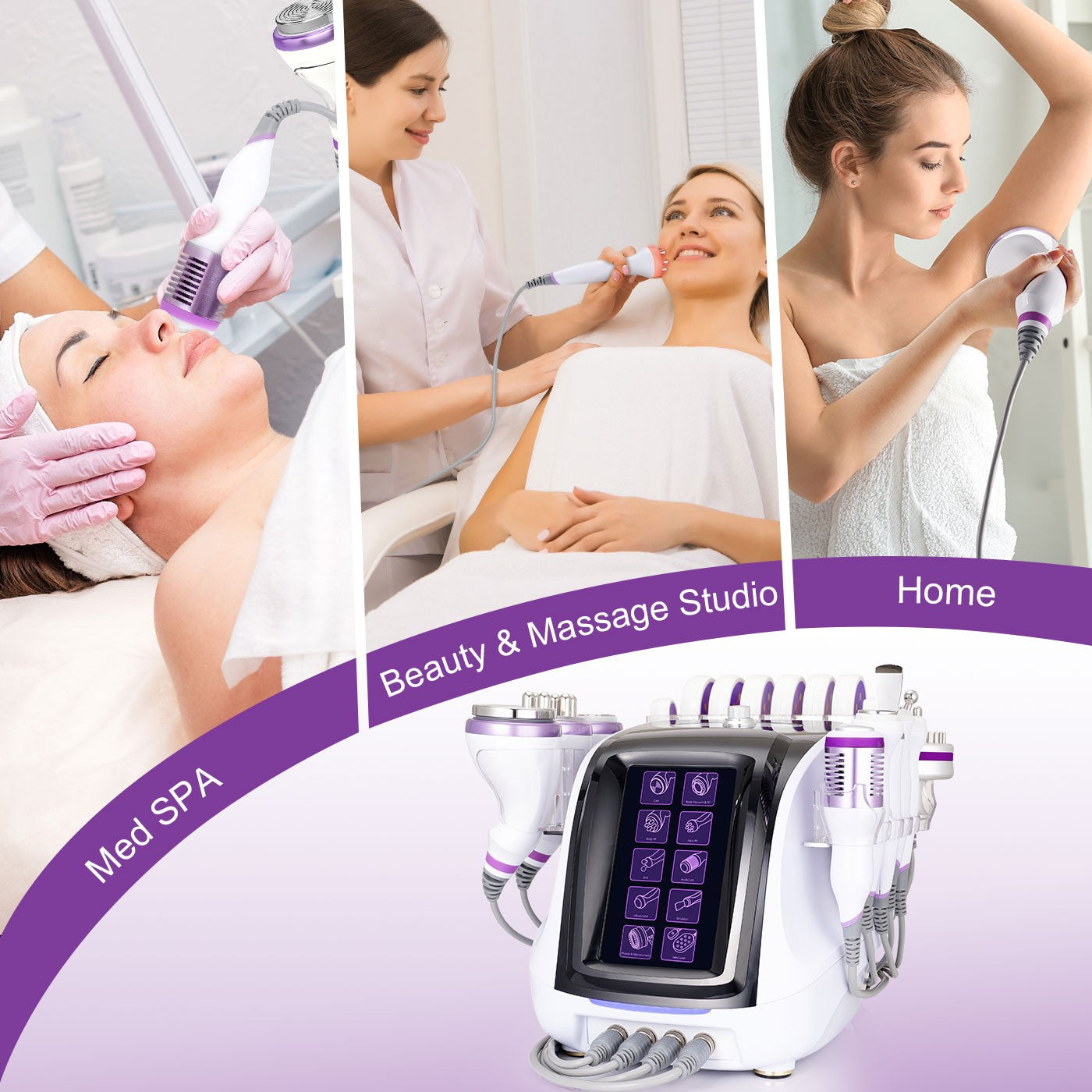 Pro 10 in 1 Beauty Machine for Body Massage Facial Care Skin Lifting Lost Weig87