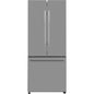 16 Cu. Ft. 3-Door French Door Refrigerator with Ice Maker, Stainless Steel, 28.35"W Condition, New