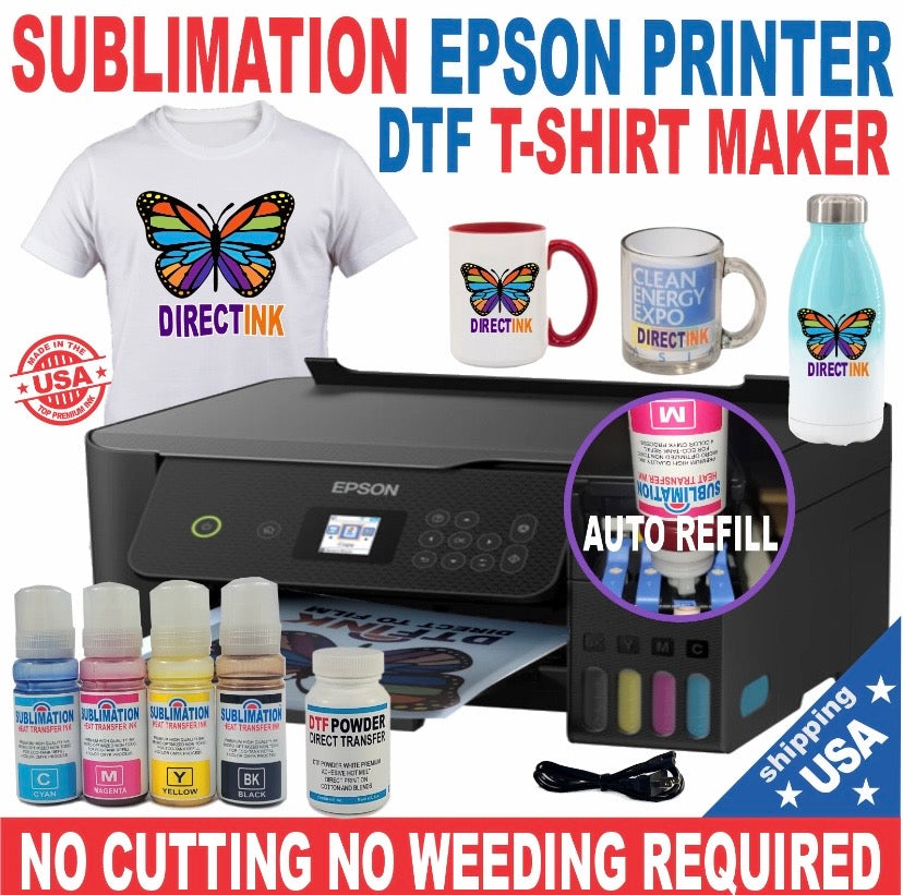 Epson Tank Printer with DTF And Sublimation-Ink