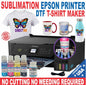 Epson Tank Printer with DTF And Sublimation-Ink