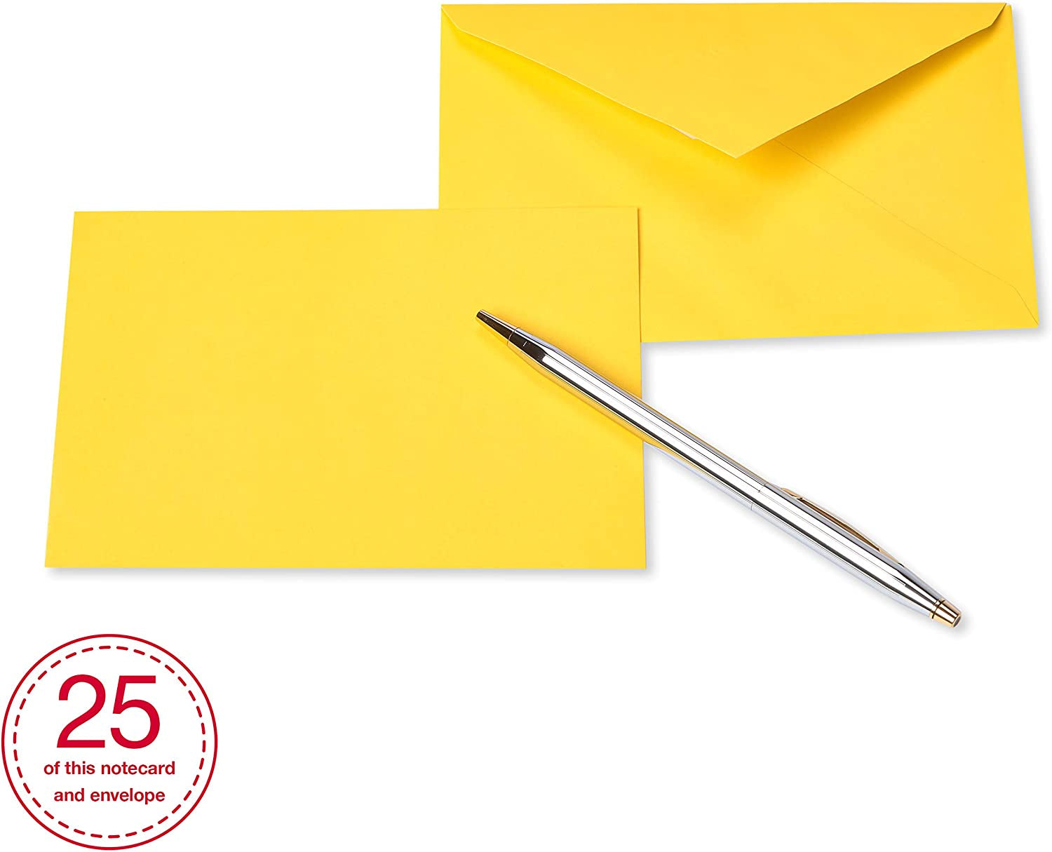 American Greetings Single Panel Blank Cards with Envelopes, Rainbow Colors (200-Count)