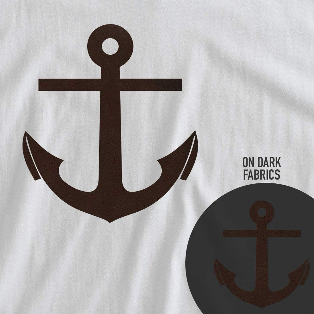 12" X 15Ft ROLL -  EASYWEED HTV - IRON on HEAT TRANSFER VINYL (Brown)