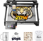 LONGER Ray5 20W Laser Cutter, 20W Laser Engraver with 3.5" Touch Screen, Offline Use, 24000Mm/Min, CNC DIY Engraving Machine for Wood, Metal, Acrylic & Glass, Class 4