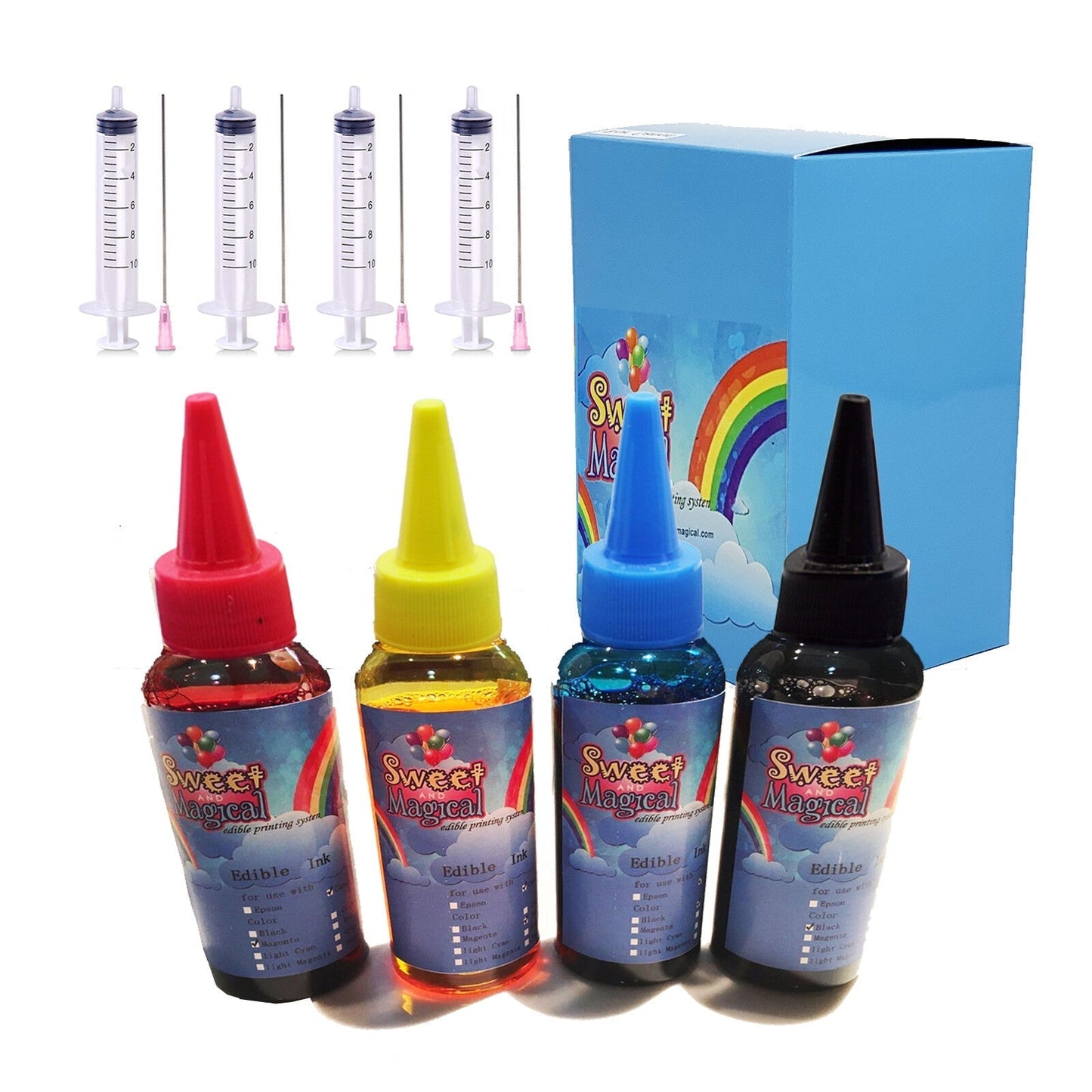 ULTIMATE EDIBLE PRINTER BUNDLE, EDIBLE INK and EDIBLE PAPER [USES 270/271INK]