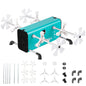 VEVOR 4 Cup Turner for Crafts Tumbler, 2 Speeds Multiple Tumbler Spinner Rotator Machine Kit with 4 Removable and Adjustable Arms, Mute Motor, 4 Independent Switches for DIY Epoxy Glitter Crafts
