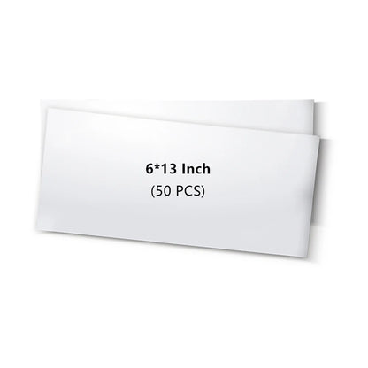 Shrink Wrap Film Sleeves for Sublimation Bowls 6" X 13" 50 PCS