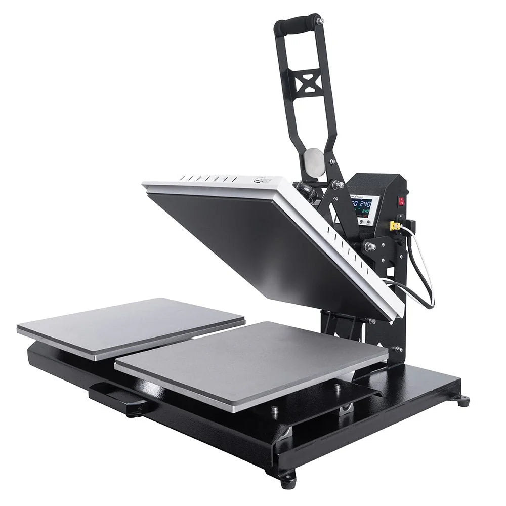 16" X 20" Double Station Auto-Open Heat Press Stand Bundle