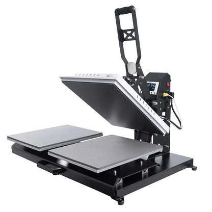 16" X 20" Double Station Auto-Open Heat Press Stand Bundle