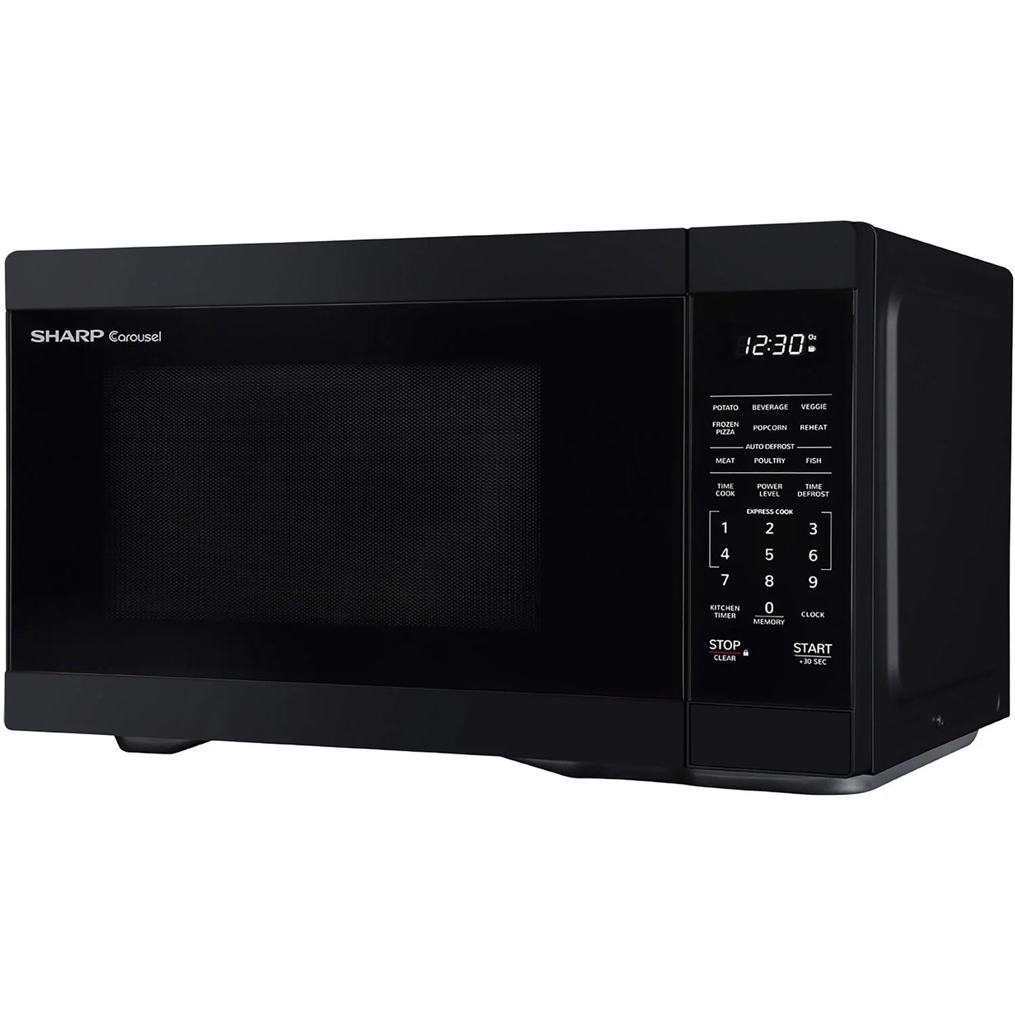 1.1-Cu. Ft. Countertop Microwave Oven in Black