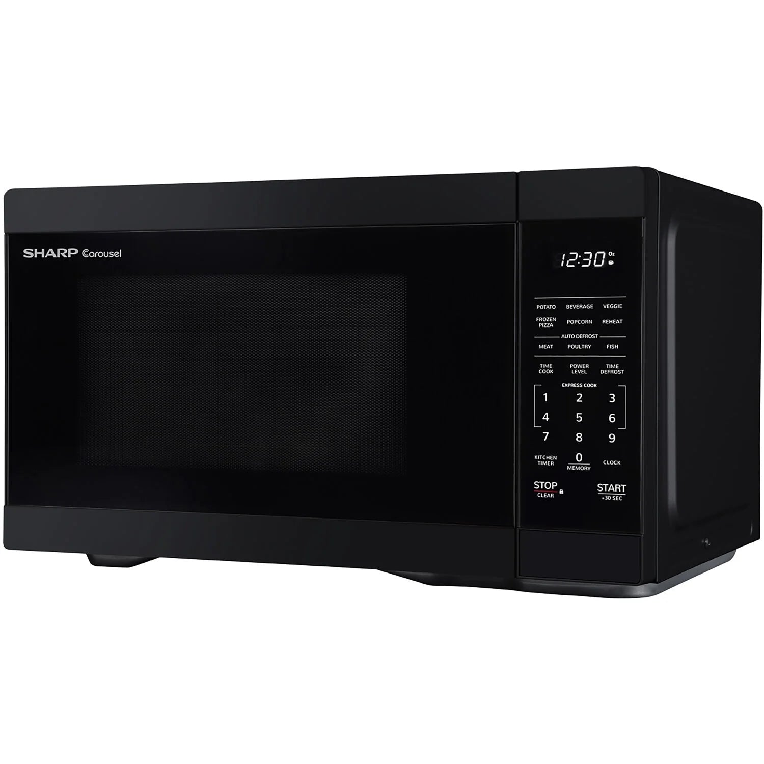 1.1-Cu. Ft. Countertop Microwave Oven in Black