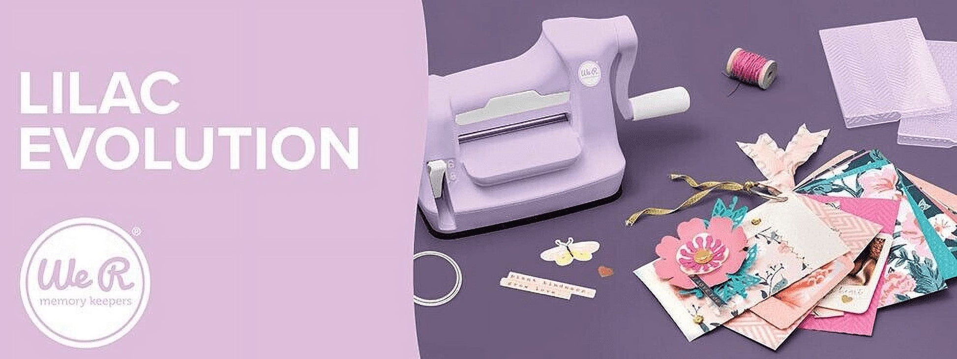 WE R MEMORY KEEPER  DIE CUTTING MACHINE PINK 60000664