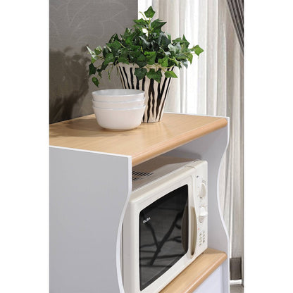 Modern Indoor Furniture Microwave Kitchen Cart