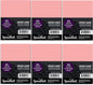 Speedball 3 In. X 4 In. Speedy-Carve Linocut Block (6-Pack) - Premium Pink Rubber Linoleum Carving Blocks for Printmaking, Printing, and Stamp Making