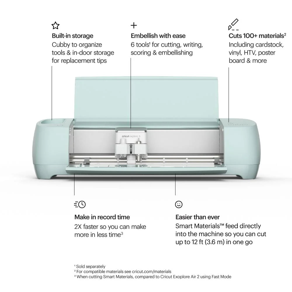 Cricut Explore 3 Machine for Smart Materials - USED