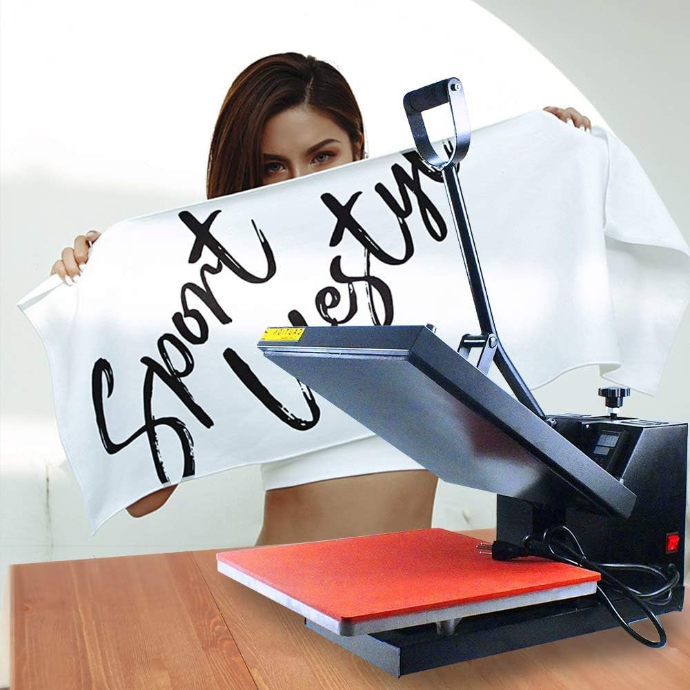 Clamshell Heat Press Machine 15X15 Inch Professional Factory Heat Transfer Sublimation Presses for T-Shirt