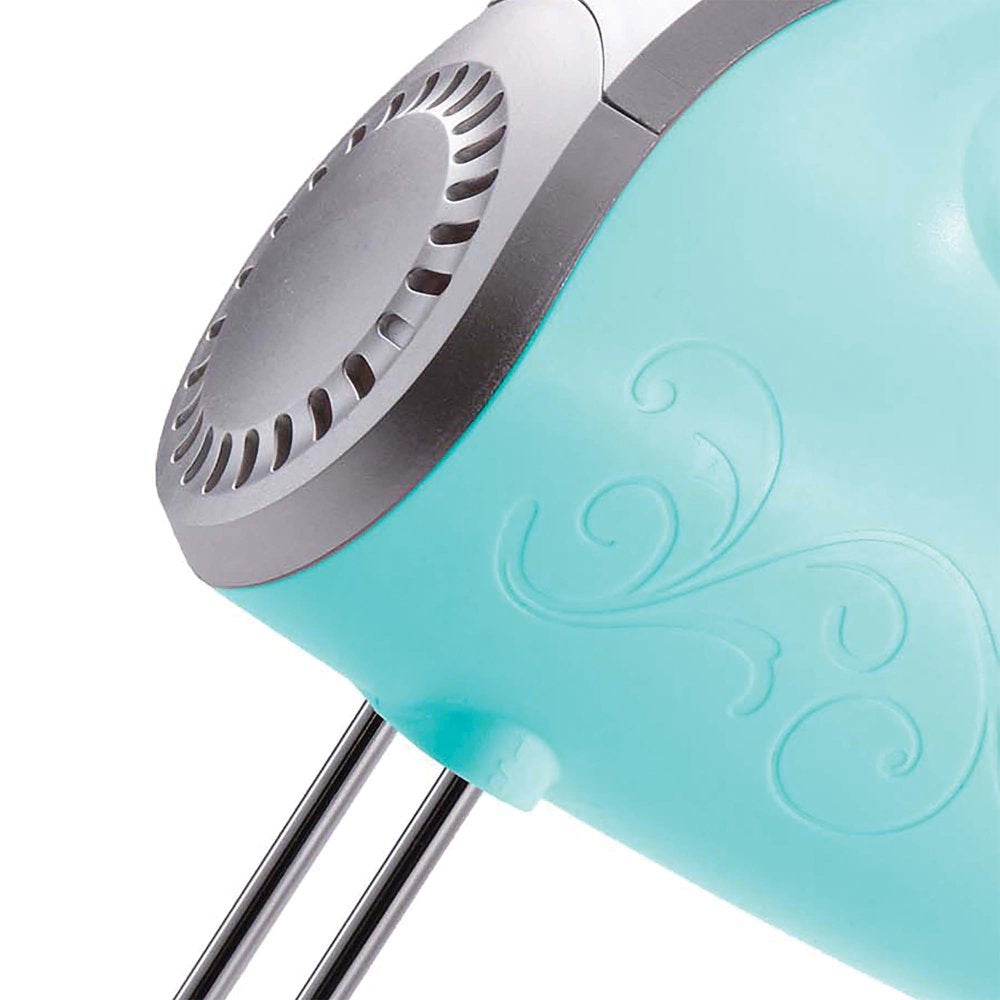 Lightweight 150-Watt 5-Speed Electric Hand Mixer (Blue)