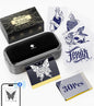 Phomemo TP31 Wireless Tattoo Stencil Printer with 30Pcs Transfer Paper, Compatible with Phone & Tablet, Bluetooth Mini Thermal Tattoo Printer Machine for Tattoo Artists & Beginners, 3 Inch, Black